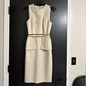 Antonio Melani Beige Pencil dress size 0